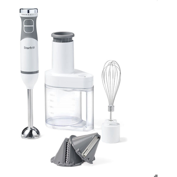 Starfrit 4-in-1 Hand Blender & Spiralizer Set 024221 - Refurbished