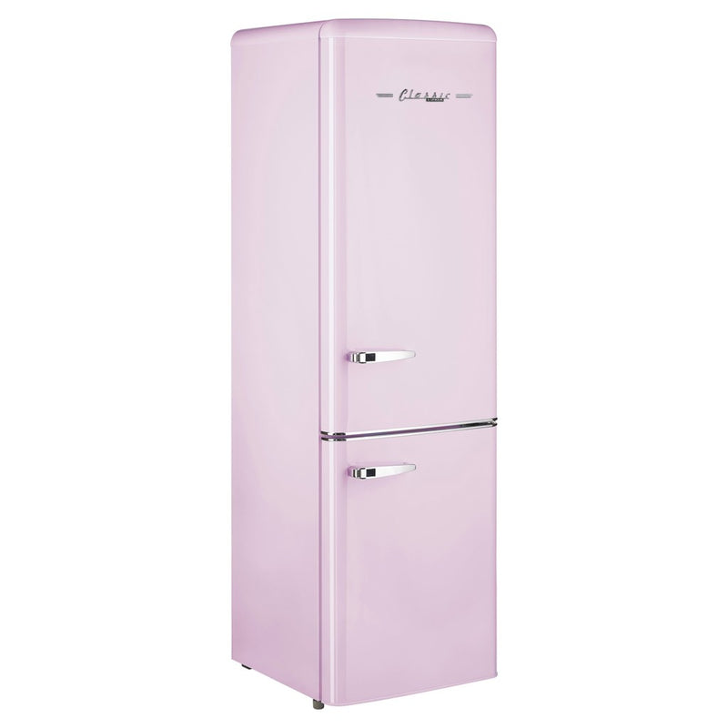 Unique 22 inch 9 cu Retro Bottom Mount Fridge UGP-275L BP AC *Frontal Damage* - Scratch and Dent