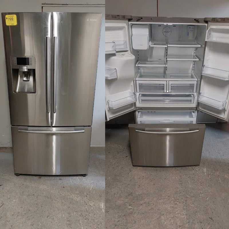 Used Samsung 36" Counter Depth Stainless Steel French Door Fridge