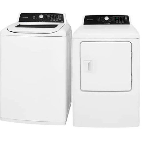 Frigidaire Top Load Laundry Set FFTW4120SW, CFRE4120SW - Floor Model