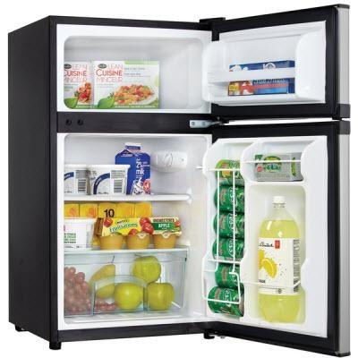 Danby 3.1 cu Two Door Bar Fridge DCR031B1BSLDD - Scratch and Dent