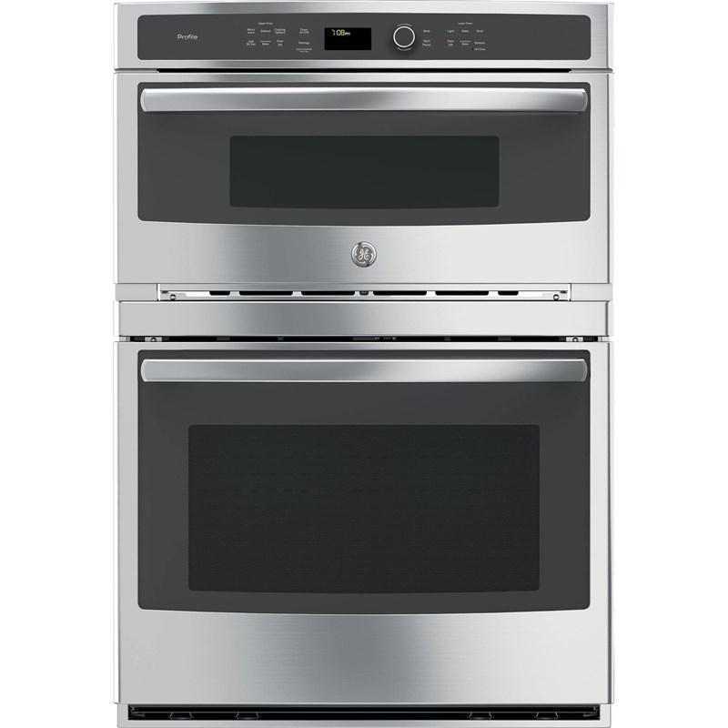 GE Profile Built-In Combination Microwave Wall Oven with True Convection, Self & Steam Clean PT7800SHSS - Refurbished