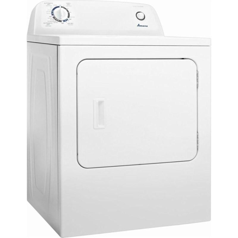 Amana 6.5 cu Electric Dryer YNED4655EW - Scratch and Dent