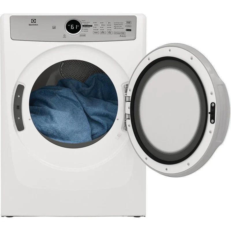 Electrolux 8 cu Electric Dryer ELFE733CAW - Refurbished