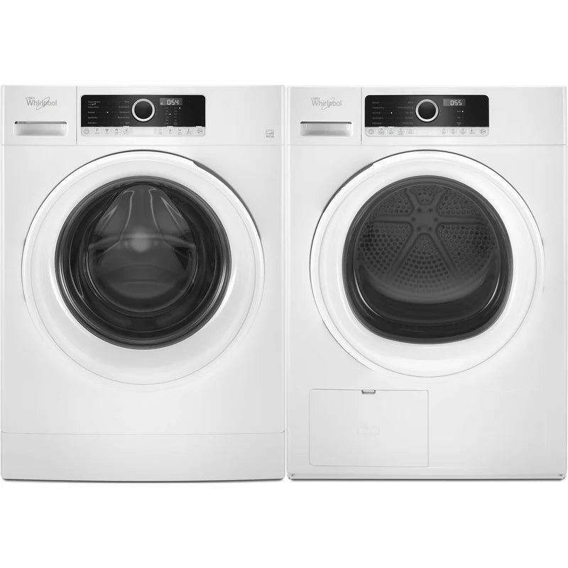 Whirlpool 24" Ventless Front Load Laundry Set WFW3090JW, YWHD5090GW - Scratch and Dent