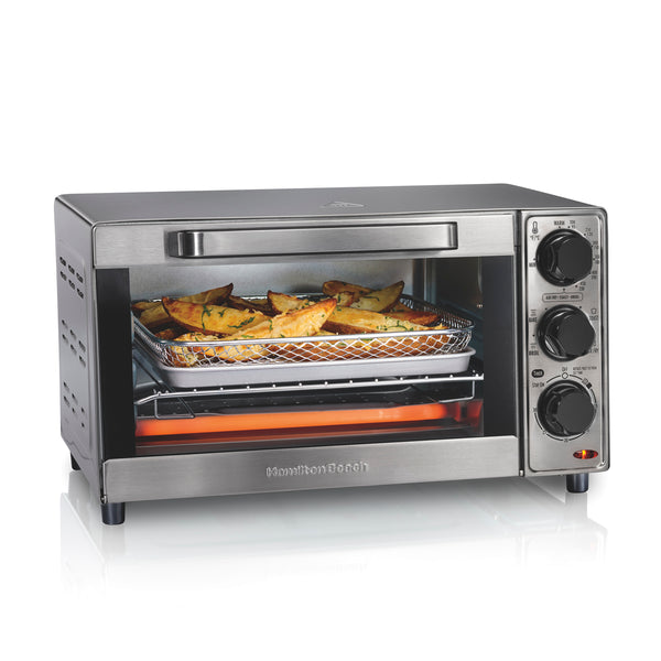 Hamilton Beach 4 Slice Sure-Crisp® Air Fryer Toaster Oven 31403C - Refurbished