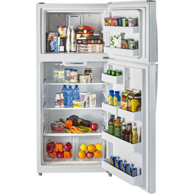 Moffat 30 inch 18 cu Top Mount Fridge MTE18GTKWW - Floor Model