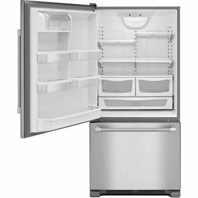 Maytag 30 inch 19 cu Bottom Mount Fridge MBL1957FEZ - Scratch and Dent