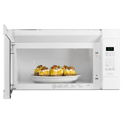 Amana 1.6 cu Over-The-Range Microwave Hood Combination YAMV2307PFW - Scratch and Dent