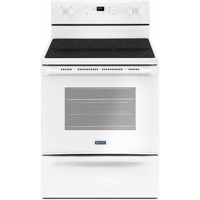 Maytag 30" 5.3 cu Glass Top Range YMER6600FW - Scratch & Dent