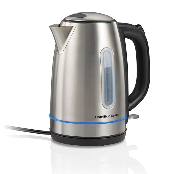 Hamilton Beach 1.7L Stainless Steel Kettle with LED Light Ring 41037C - Refurbished