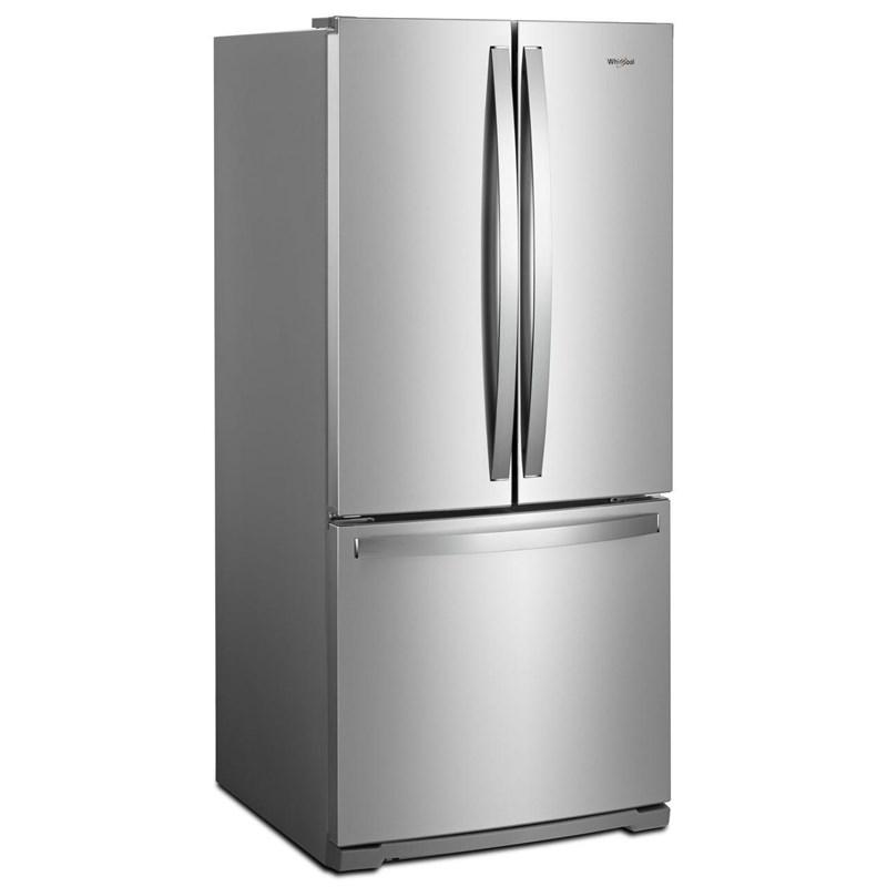 Whirlpool 30 inch 20 cu French Door Fridge WRF560SFHZ - Scratch and Dent