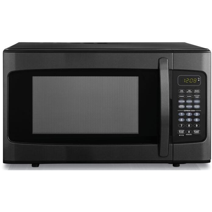 Danby 20-inch, 1.1 cu. ft. Countertop Microwave Oven with Convenience Cooking Controls DMW11B1BBSDB IMAGE 1