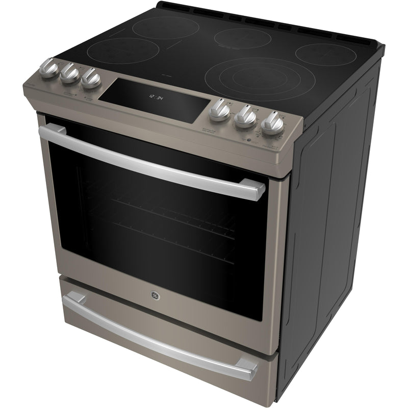 GE Profile 30-inch Slide-In Electric Range PCS940EMES IMAGE 4