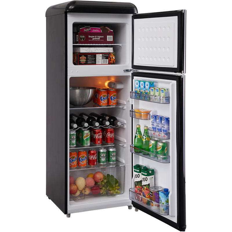 Epic 24-inch, 7.5 cu.ft. Freestanding Top Freezer Refrigerator ERR82BL-1 IMAGE 3