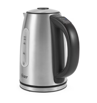 Oster® Stainless Steel Electric Kettle with 5 Temperature Settings BVSTKT402SV-033 - Refurbished