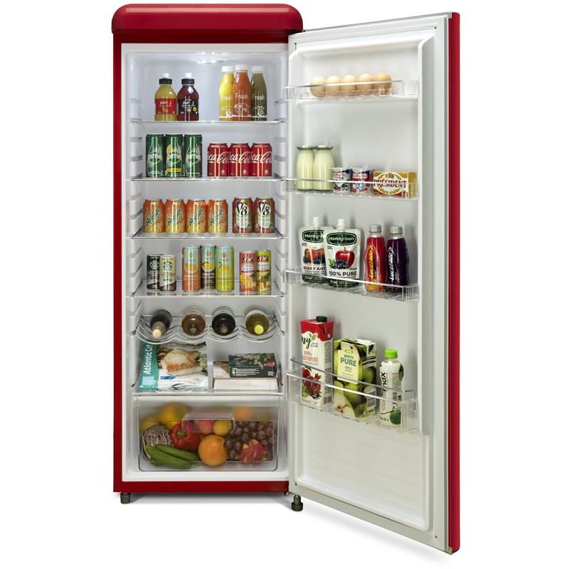 Epic 9cu Classic Retro All Fridge ERAR88RED - Scratch and Dent