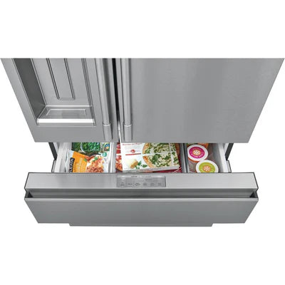 Frigidaire Professional 33 inch 21.8 cu Counter-Depth 4-Door French Door Fridge PRMC2285AF - Refurbished