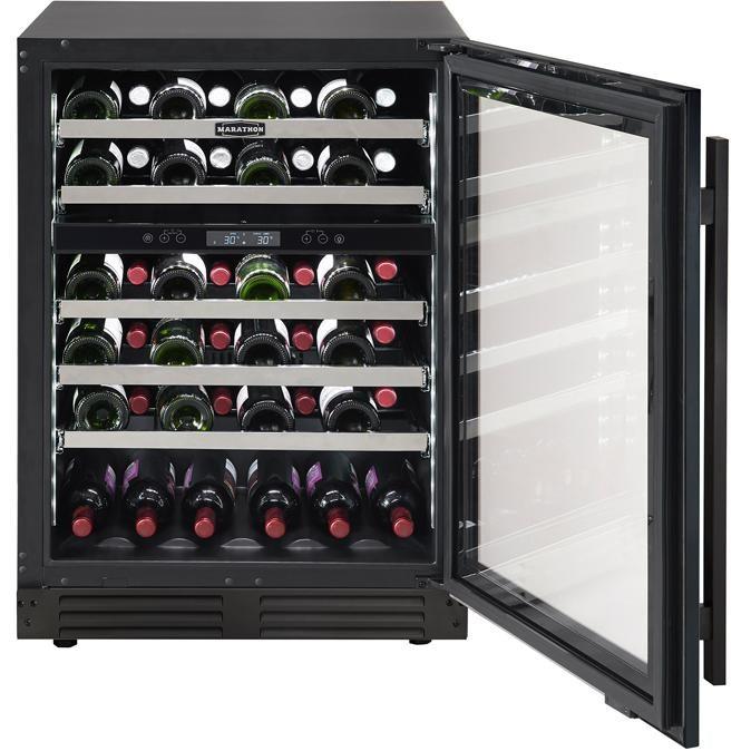 Marathon 24" Dual Zone Wine Cooler MWC56DBLS - Scratch and Dent