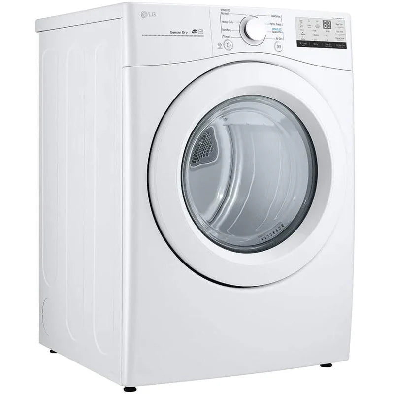 LG 7.4 cu Electric Dryer DLE3400W - Refurbished