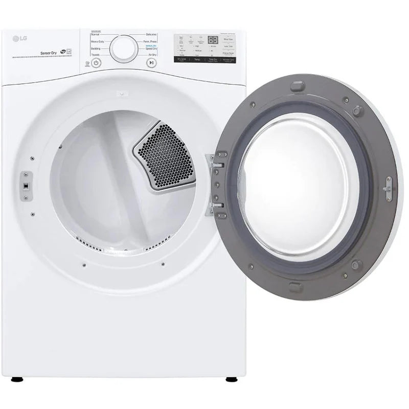 LG 7.4 cu Electric Dryer DLE3400W - Refurbished