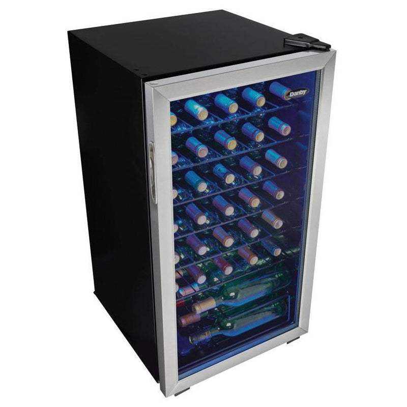 Danby 36-Bottle Freestanding Wine Cooler with LED Lighting DWC036A1BSSDB-6 IMAGE 3