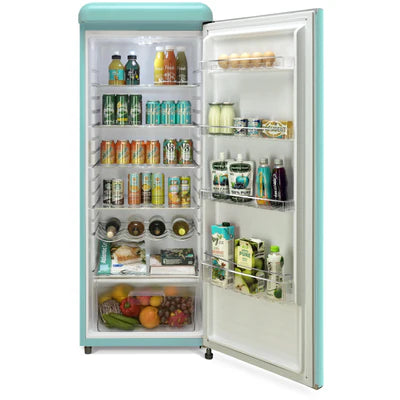 Epic 9cu Classic Retro All Fridge ERAR88TIF - Scratch and Dent