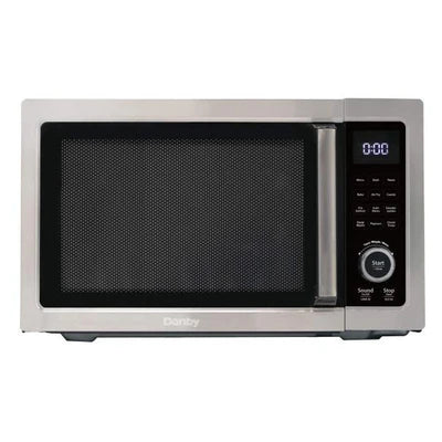 Danby 1 cu Countertop Microwave Oven with Air Fry DDMW1060BSS  - Floor Model