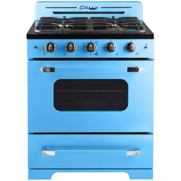 Unique Appliances 30-inch Freestanding Gas Range with Convection Technology UGP-30CR RB IMAGE 1