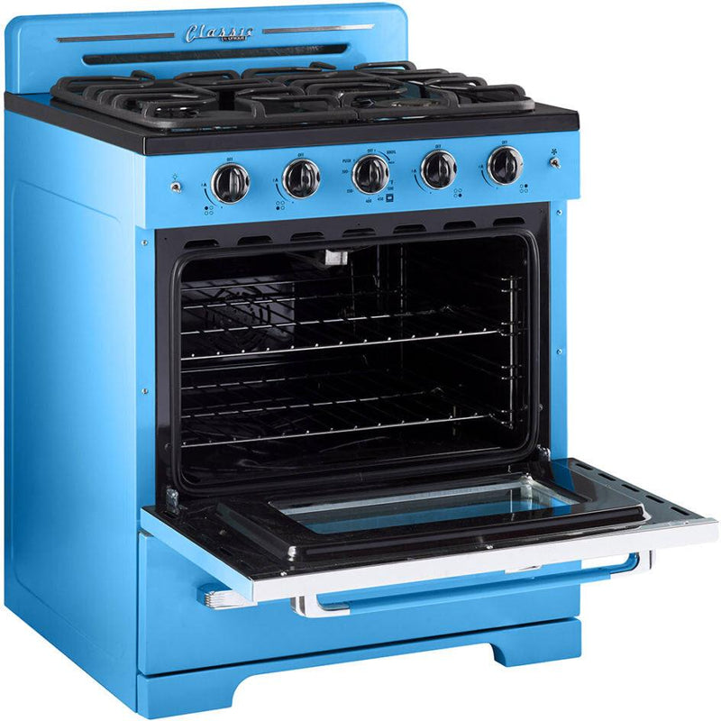 Unique Appliances 30-inch Freestanding Gas Range with Convection Technology UGP-30CR RB IMAGE 3