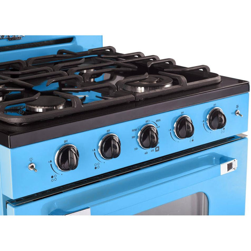 Unique Appliances 30-inch Freestanding Gas Range with Convection Technology UGP-30CR RB IMAGE 4