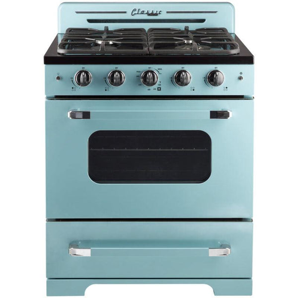 Unique Appliances 30-inch Freestanding Gas Range with Convection Technology UGP-30CR T IMAGE 1