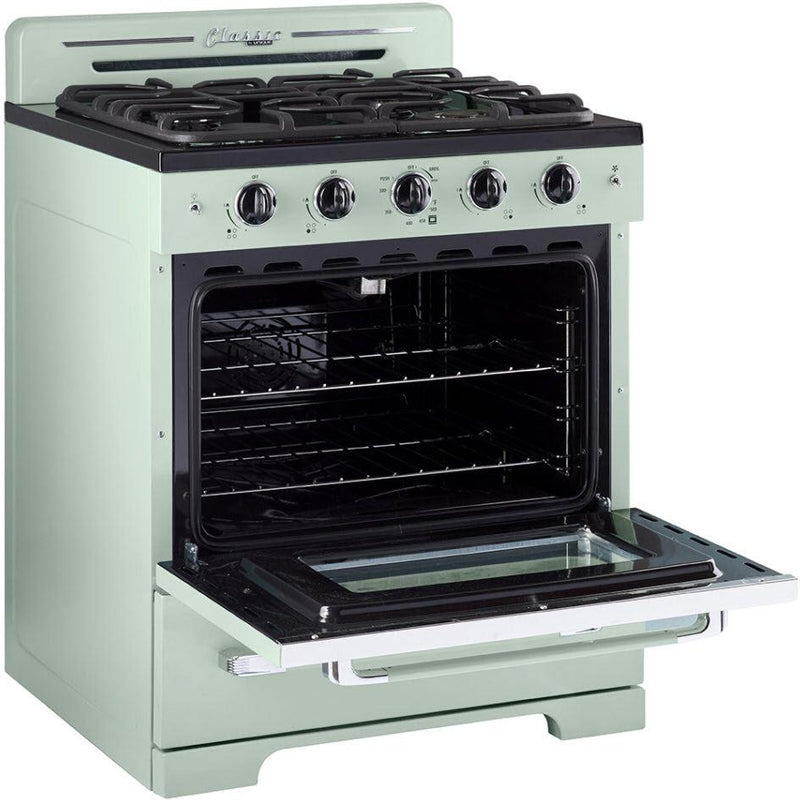 Unique Appliances 30-inch Freestanding Gas Range with Convection Technology UGP-30CR LG IMAGE 3