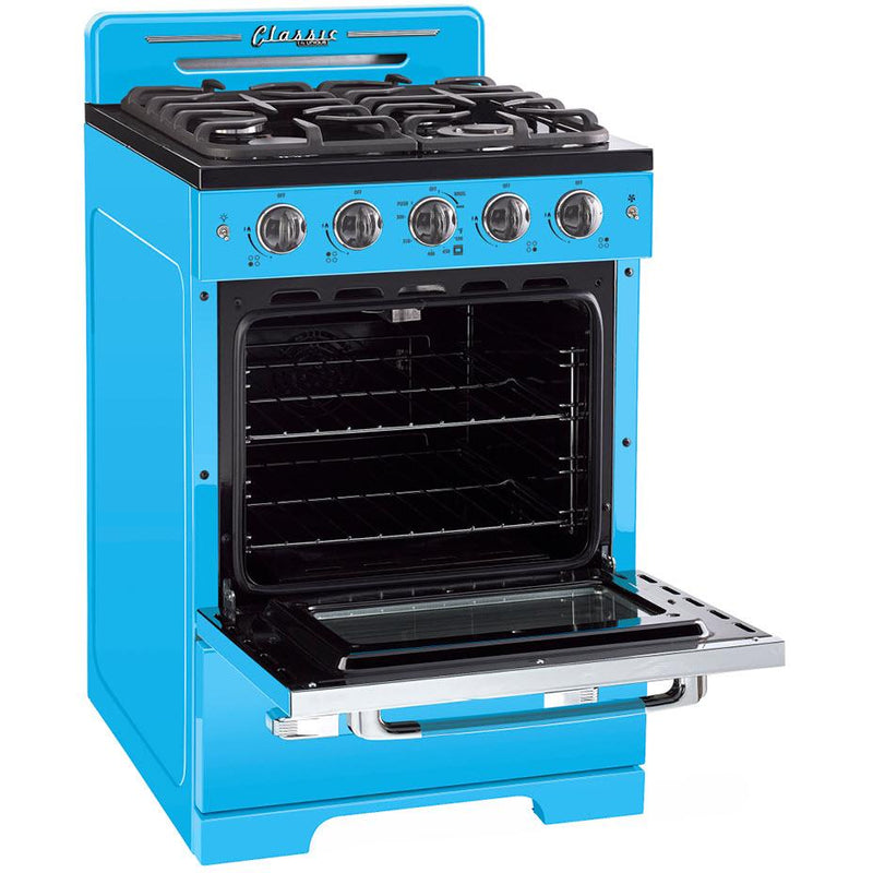 Unique Appliances 24-inch Freestanding Gas Range with Convection Technology UGP-24CR RB IMAGE 3