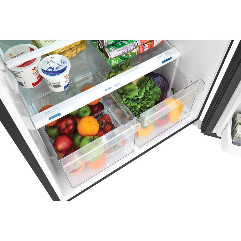 Frigidaire 28-inch, 17.6 cu.ft. Freestanding Top Freezer Refrigerator with LED Lighting FFHT1822UV IMAGE 7