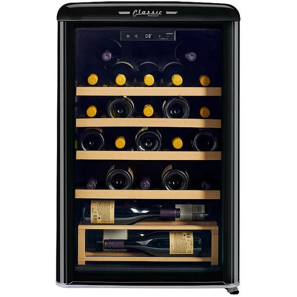 Unique Appliances 28-Bottle Classic Retro Wine Cooler with Single Zone UGP-125CR WF B IMAGE 1