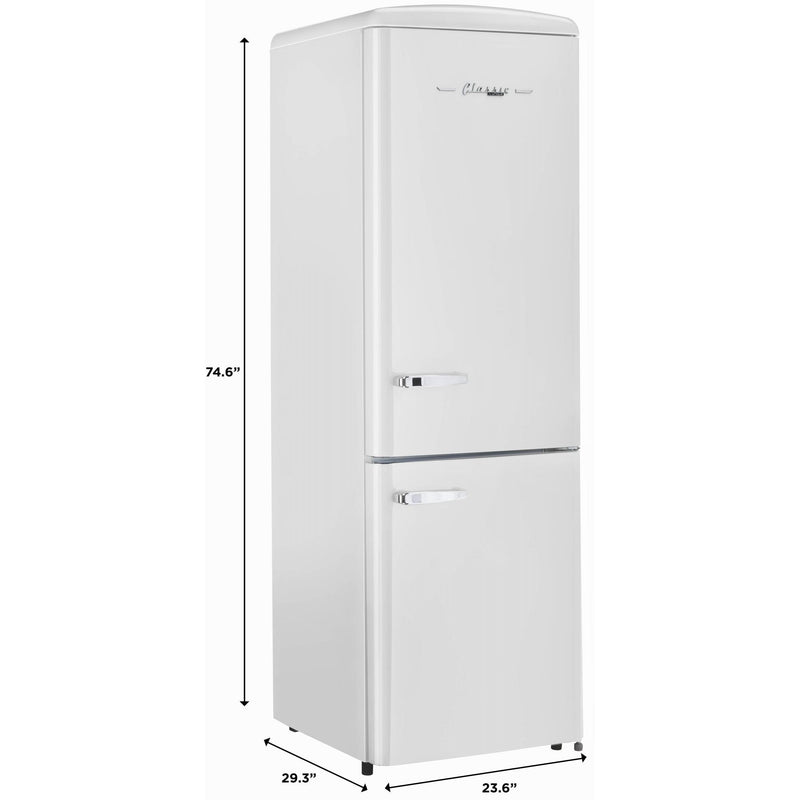 Unique Appliances 24-inch, 12 cu. ft. Bottom Freezer Refrigerator UGP-330L W AC IMAGE 18