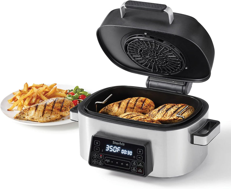 Starfrit 7-in-1 Indoor Air Fryer Grill 0246160010000  - Refurbished