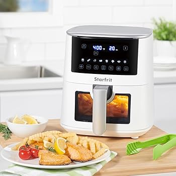 Starfrit 4.4 Quart Digital Air Fryer ‎024609-001-0000  - Refurbished