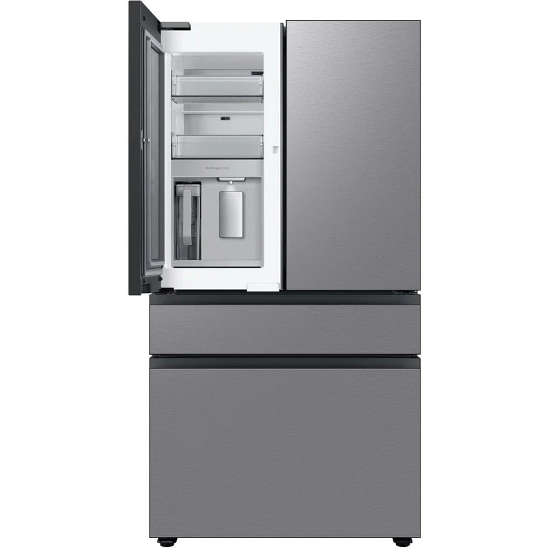 Samsung 36 inch 29 cu Smart 4-Door French Door Fridge with Beverage Center RF29BB8600QLAA - Refurbished