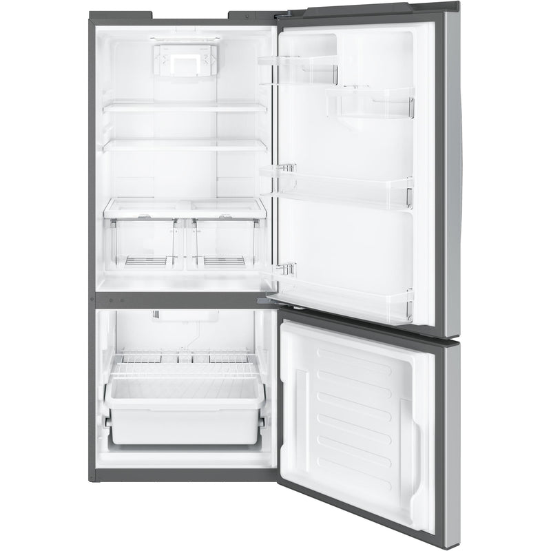 GE 20.9 cu. ft. Bottom Mount Refrigerator with LED Lighting GBE21AYRKFS IMAGE 2