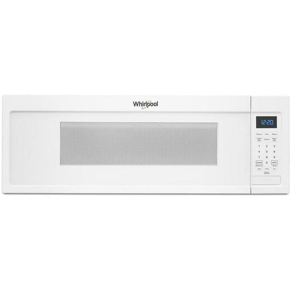 Whirlpool 1.1 cu Over-The-Range Microwave Hood Combination YWML35011KW - Scratch and Dent