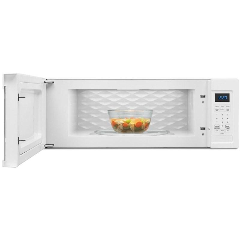 Whirlpool 1.1 cu Over-The-Range Microwave Hood Combination YWML35011KW - Scratch and Dent