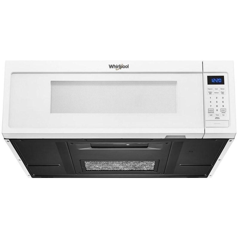 Whirlpool 1.1 cu Over-The-Range Microwave Hood Combination YWML35011KW - Scratch and Dent