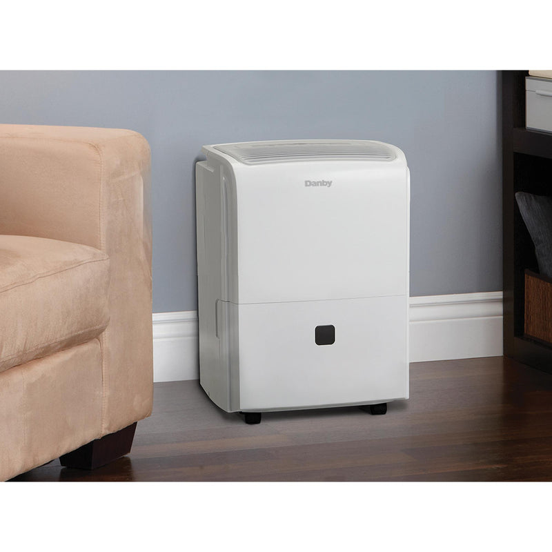 Danby 40-Pint DOE Dehumidifier with Powerful 2-Speed Fan DDR040EBWDB IMAGE 10