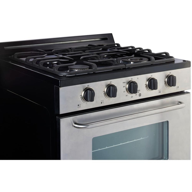 Unique Appliances 30-inch Freestanding Gas Range (Battery Ignition) UGP-30G OF2 S/S IMAGE 6