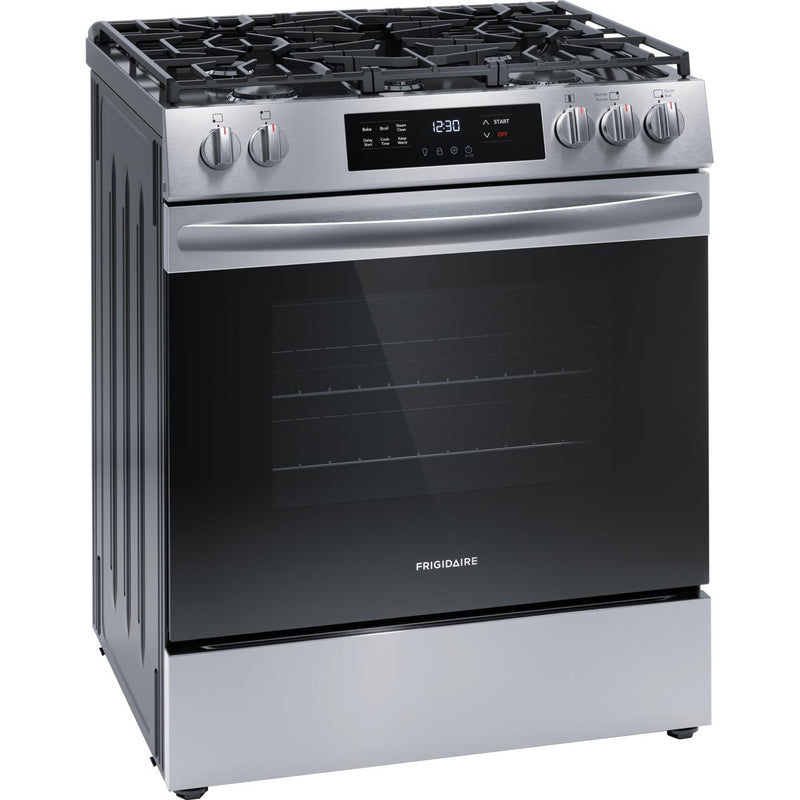 Frigidaire 30-inch Freestanding Gas Range FCFG3062AS IMAGE 6