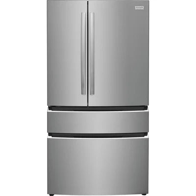 Frigidaire Gallery 36 inch 22.1 cu Counter-Depth 4-Door French Door Fridge GRMG2272CF - Refurbished