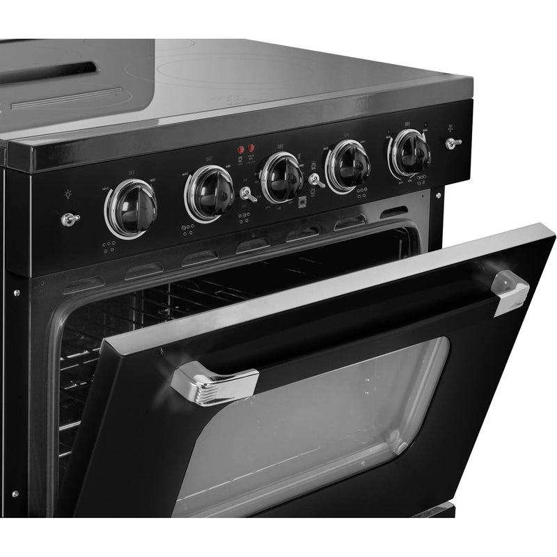 Unique Appliances 30-inch Freestanding Electric Range with Convection Technology UGP-30CR EC B IMAGE 5