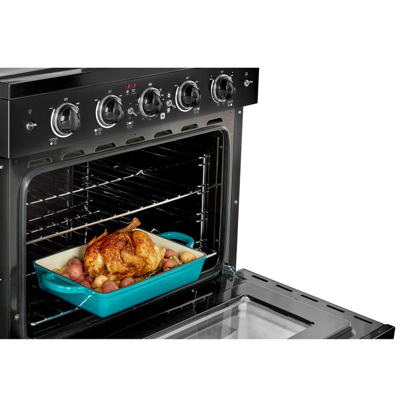 Unique Appliances 30-inch Freestanding Electric Range with Convection Technology UGP-30CR EC B IMAGE 9